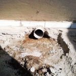 Rain Water Pipe wrongly Placed