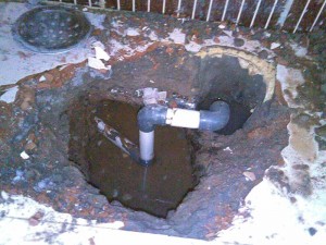 Floor Cuts in Toilets